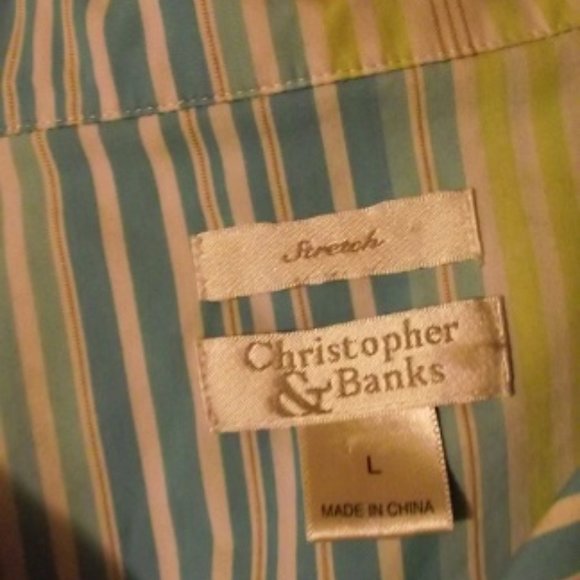 CHRISTOPHER & BANKS Ladies Shirt, Large - Picture 2 of 4